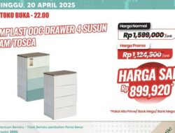 Borong Lemari Impian Harga Miring di Transmart Full Day Sale