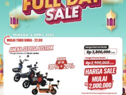 Borong Sepeda Listrik Terlaris di Transmart, Diskon Selamanya!