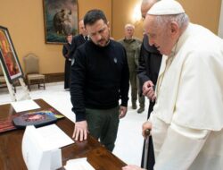 Konflik Ukraina: Kehadiran Zelensky di Pemakaman Paus Diragukan