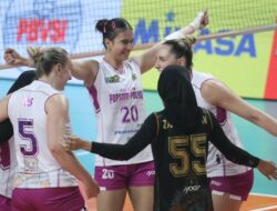 Popsivo Polwan Taklukkan Electric PLN Dramatis di Proliga
