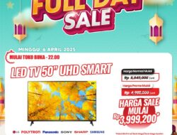 Rebut Smart TV LED 65 inci Diskon Fantastis Rp 3,6 Juta di Transmart