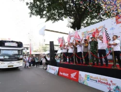 Ribuan Pemudik Honda Ramaikan Arus Mudik Bersama AHM