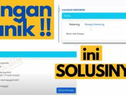 Validasi Rekening Info GTK Gagal? Solusi Ampuh Ada Di Sini